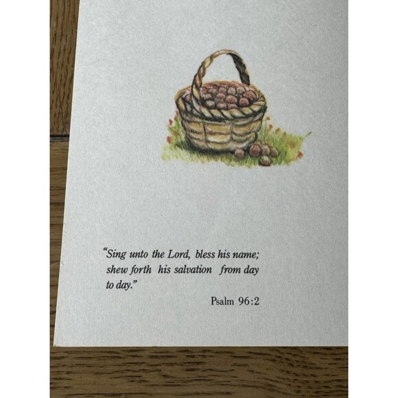 The Good Samaritans Little Helpers A Cheerful Hello Greeting Card 1987 USA Made - Picture 12 of 12